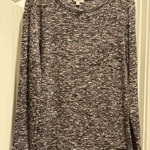 Black & white sweater